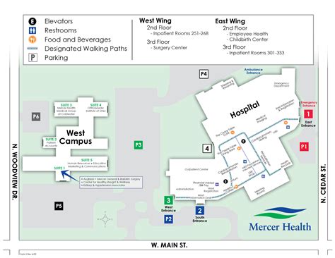 Map & Parking Information – Mercer Health