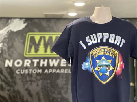 Support the Tacoma Police Department through T-Shirts and Hoodies ...