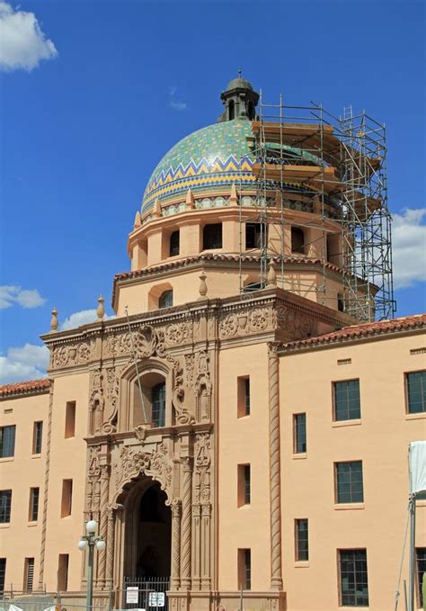 Arizona State Capital Building Being Repaired Stock Image - Image of ...