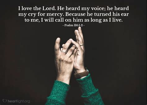 Psalm 116:1-2 - Verse Of The Day August 24, 2022 | TheSingleAdventist