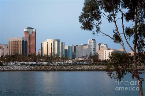 Downtown Skyline of Long Beach Photograph by Bill Cobb - Fine Art America