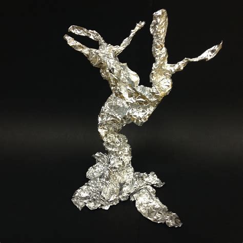 Kristen Applebee: Aluminum Foil Sculptures