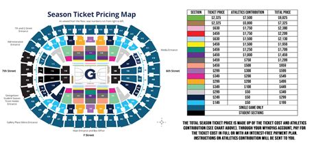 Capital One Arena Seating Chart | Cabinets Matttroy