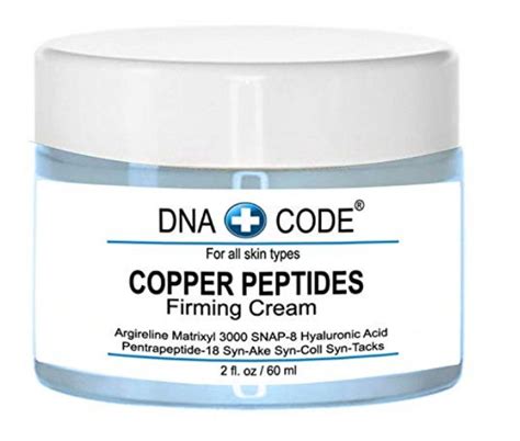 DNA Code Copper Peptides Firming Cream ingredients (Explained)