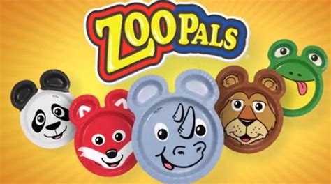 Zoo pals plates