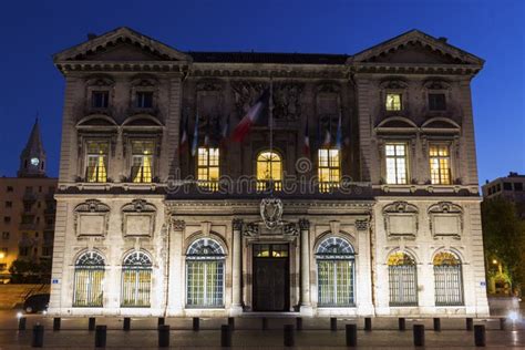 Marseille City Hall in France Stock Photo - Image of marseilles ...