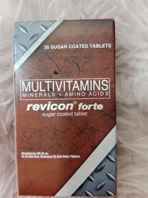 Revicon forte 30 tablets per bottle | Lazada PH