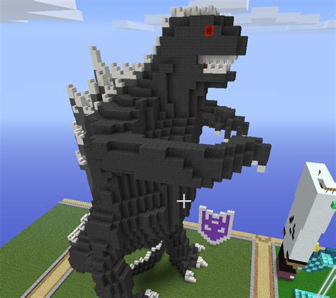 Godzilla 1991 Minecraft by IrkenIrken on DeviantArt