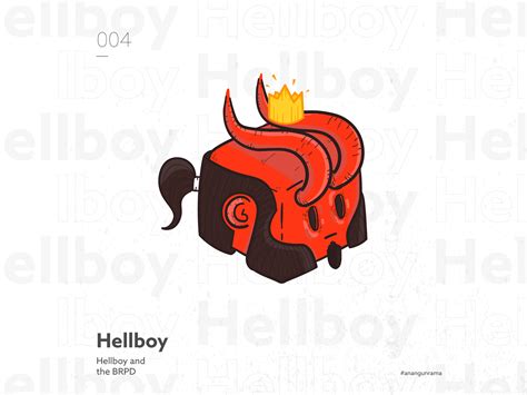 #004 Hellboy on Behance