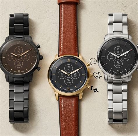 Hybrid HR Smartwatches – Fossil Malaysia