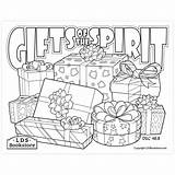 Lds Gifts Of The Holy Spirit Coloring Pages Sketch Page sketch template