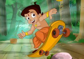 Chota Bheem Skate Board GAME Bike GAMES