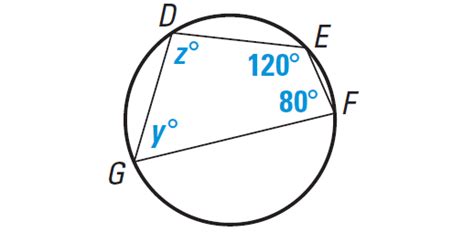 Inscribed Polygons in Circles Worksheet