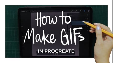 How to Make a GIF in Procreate | Easy Procreate Animation Tutorial | Kezialion - YouTube