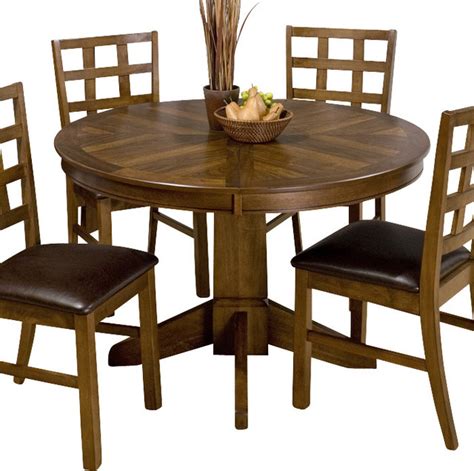 Round dining tables butterfly leaf - Hawk Haven