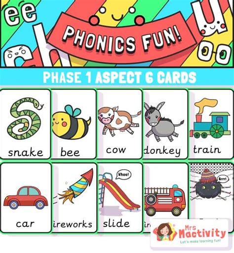 Phase 1 Phonics Resources | Mrs Mactivity