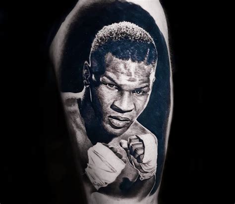 Mike Tyson tattoo by Marek Hali | Photo 27456