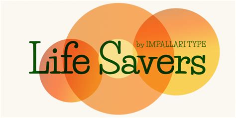 Life Savers Font Free by Impallari Type » Font Squirrel