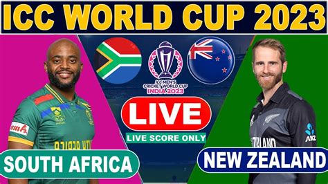 Live SA Vs NZ Match Score | Live Cricket Score Only | SA vs NZ live 2nd ...