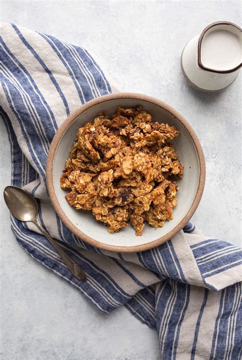 Maple Date Granola (Gluten-Free, Vegan) – Salted Plains