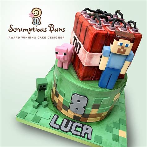 Minecraft Steve Cake