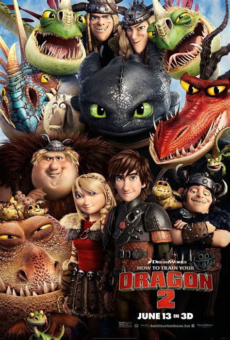 How to Train Your Dragon 2 (#11 of 15): Extra Large Movie Poster Image - IMP Awards