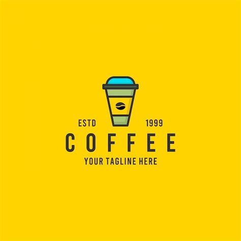 Premium Vector | Coffee minimalist logo design inspiration