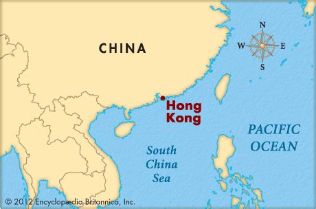 Hong Kong On Asia Map