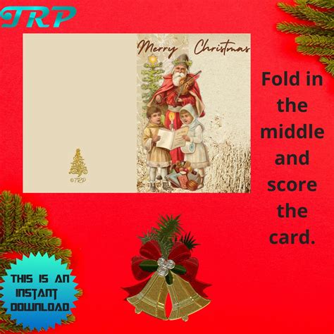 Printable Christmas Cards Printable Greeting Cards - Etsy Canada