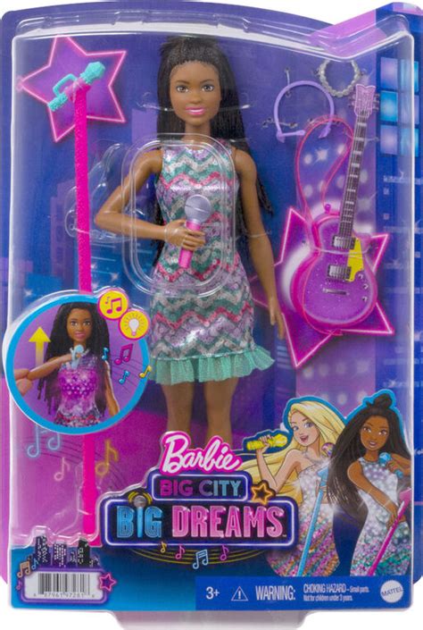 Barbie: Big City, Big Dreams Singing "Brooklyn" Barbie Doll with Music Feature - Bilingual ...