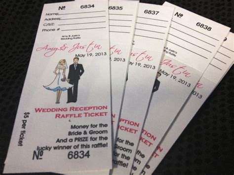 1000+ images about Wedding - Game -Raffle ticket on Pinterest | Diaper raffle tickets, Happily ...