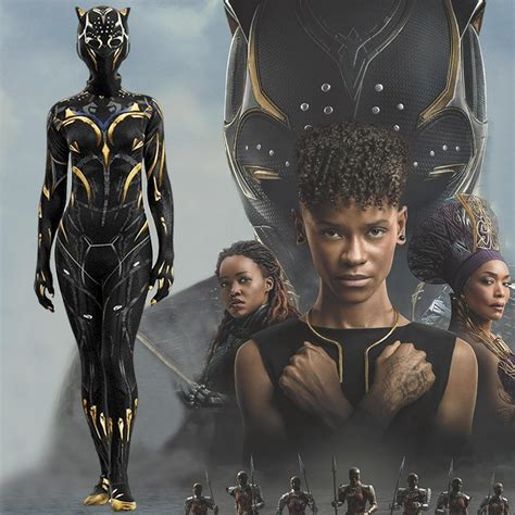 Black Panther: Wakanda Forever Shuri Cosplay Costume ...