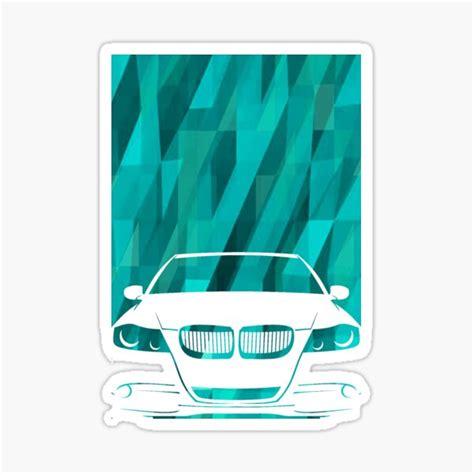 "Blue Abstract Race Car" Sticker for Sale by TheveryGudMemes | Redbubble