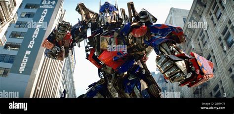 OPTIMUS PRIME, TRANSFORMERS, 2007 Stock Photo - Alamy