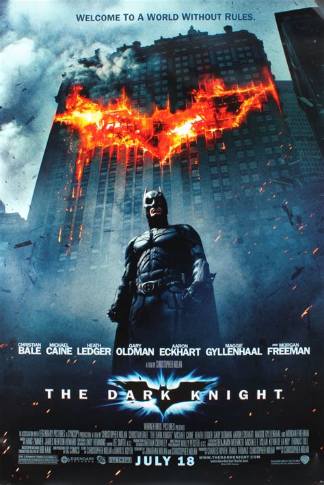 "The Dark Knight" 27x40 Movie Poster | Pristine Auction