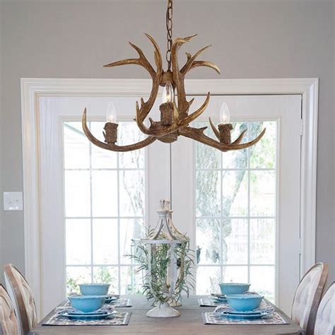 Rustic Woodland Antler Chandelier | Antique Farmhouse