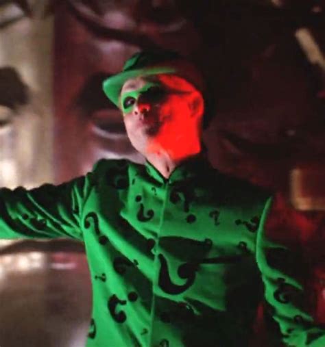 N°10 - Jim Carrey as Edward Nygma / The Riddler - Batman Forever by Joel Schumacher - 1995