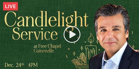 Christmas Eve Candlelight with Jentezen Franklin - December-24-2023 Free Chapel 4 PM Live Stream