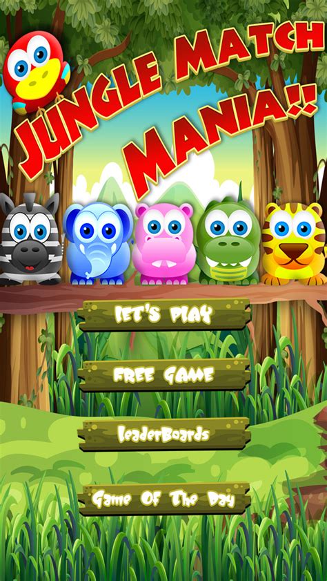 A Jungle Match Mania - Interconnect Wild Emoji Animals To Win | iPhone ...