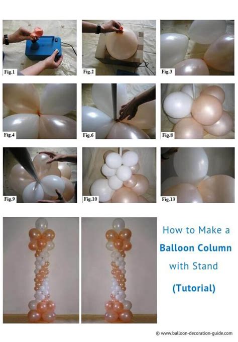 How To Make Balloon Columns