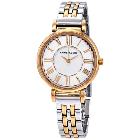 Anne Klein Silver Dial Ladies Watch 2159SVTT - Anne Klein - Watches - Jomashop