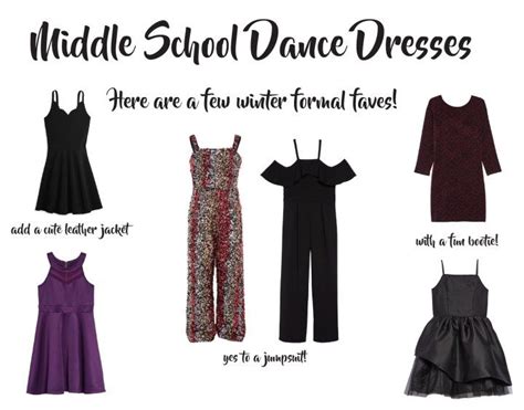 Middle School Dance Dresses Ideas | School dance outfits, Middle school ...