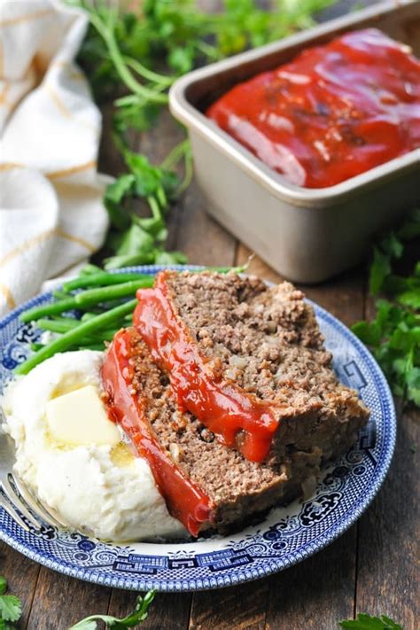 Meatloaf Recipe with Oatmeal - The Seasoned Mom