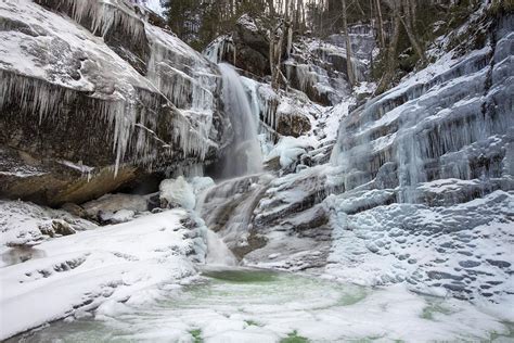 Bridal Veil Falls Winter Frost Photograph by White Mountain Images - Fine Art America