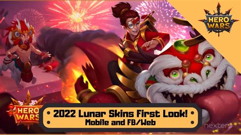 Lunar Skins First Look! | Hero Wars - YouTube