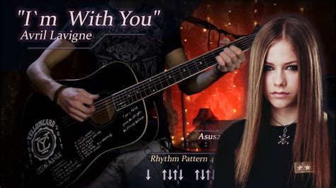 Avril Lavigne - I'm With You | Guitar cover/tutorial | Play along chords in video - YouTube