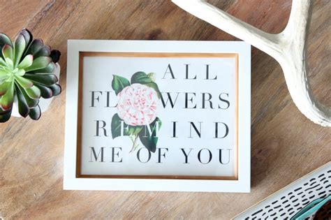 All Flowers Remind Me of You, Mom + Free Printable! - Chris Loves Julia