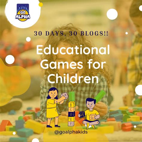 Educational Games for Children - Go Alpha