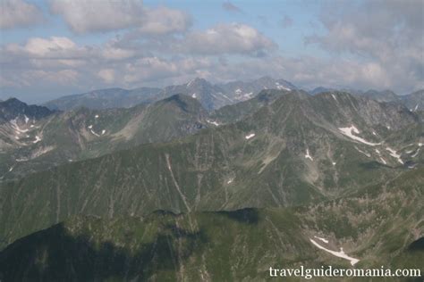 Fagaras Mountains - the highest mountains in Romania