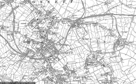 Old Maps of Ossett, Yorkshire - Francis Frith